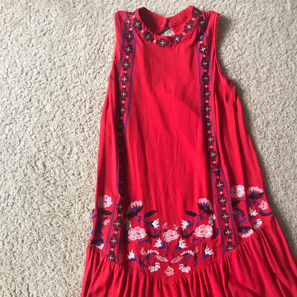 High neck sundress